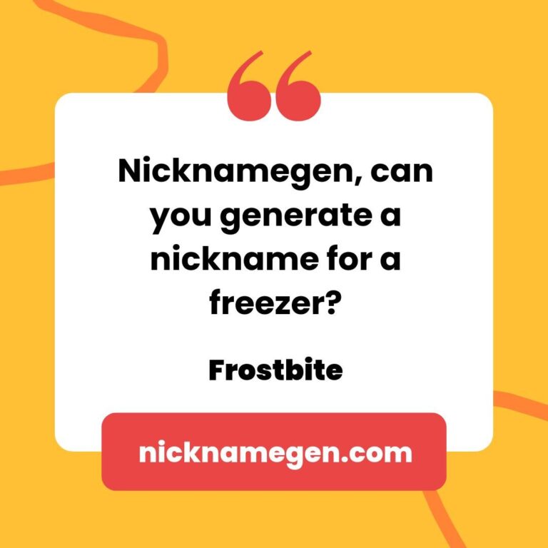 Generate Your ‘Unique’ Nickname with Nicknamegen.com!