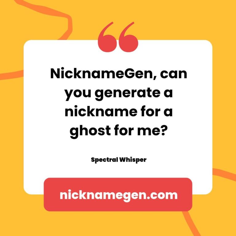 Unleash Your Inner Sass: The Ultimate Character Nickname Generator