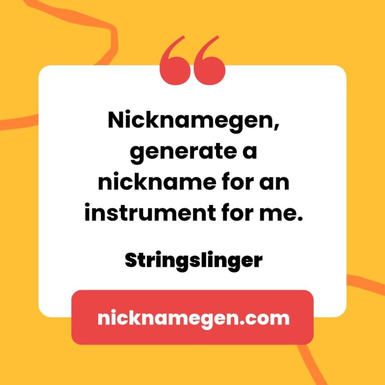 Generate Mediocre Nicknames Like Never Before With Nicknamegen.com