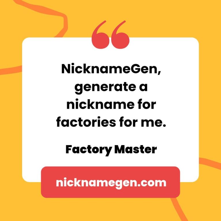 The “Genius” Nickname Generator: Your One-Stop Shop for Quirky Monikers