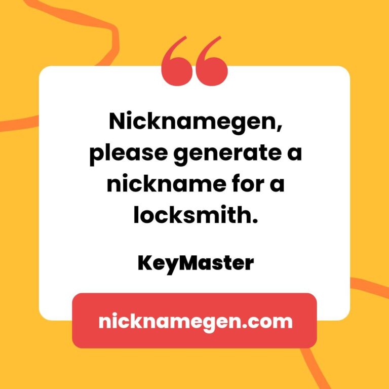 Introducing NicknameGen: Because Who Needs Originality, Right?