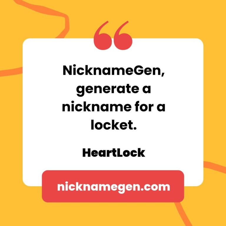 Nicknamegen.com: Because Who Needs Originality Anyway?