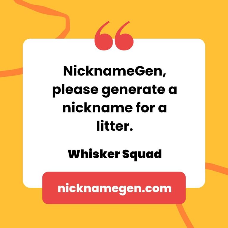 Unleash Your Inner Creative Genius: The Ultimate Nickname Generator!