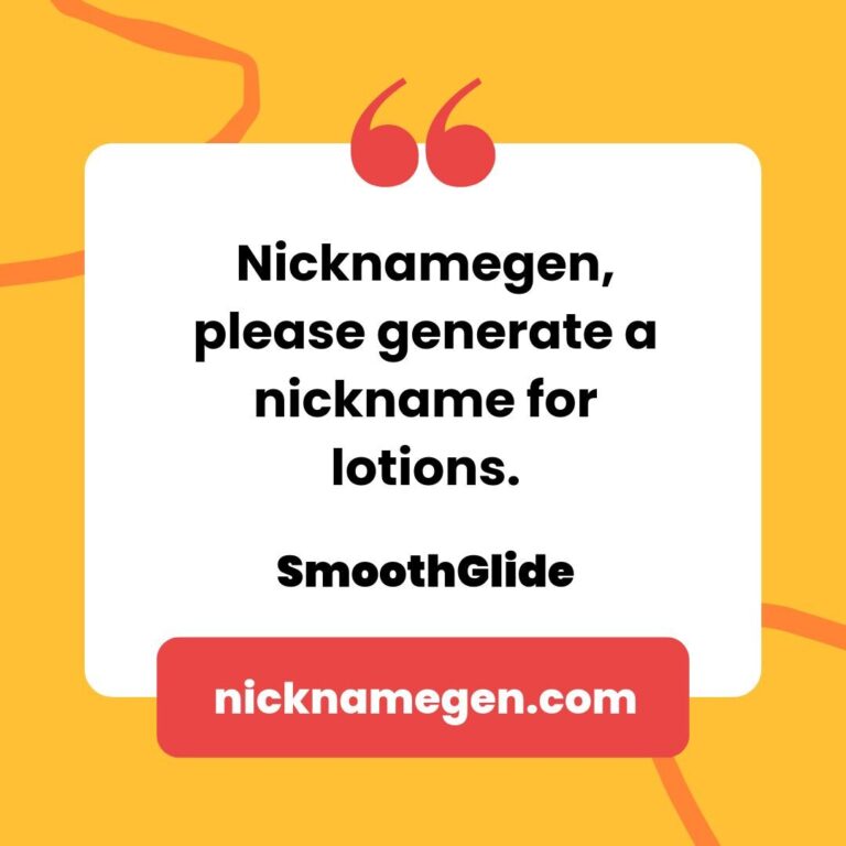 The “Genius” Nickname Generator for Your Name