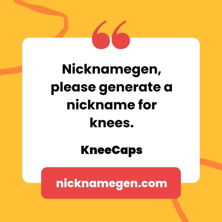 Unleash Your Inner Naming Genius: Let Nicknamegen.com Generate the Perfect Moniker for You (Because Clearly, You Can’t Do It Yourself)