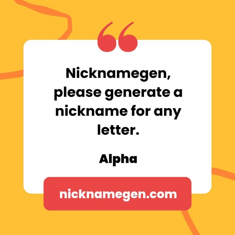 Unleash Your Inner Unicorn: The Ultimate Random Nickname Generator That Actually Cares (Spoiler: It’s Just AI)